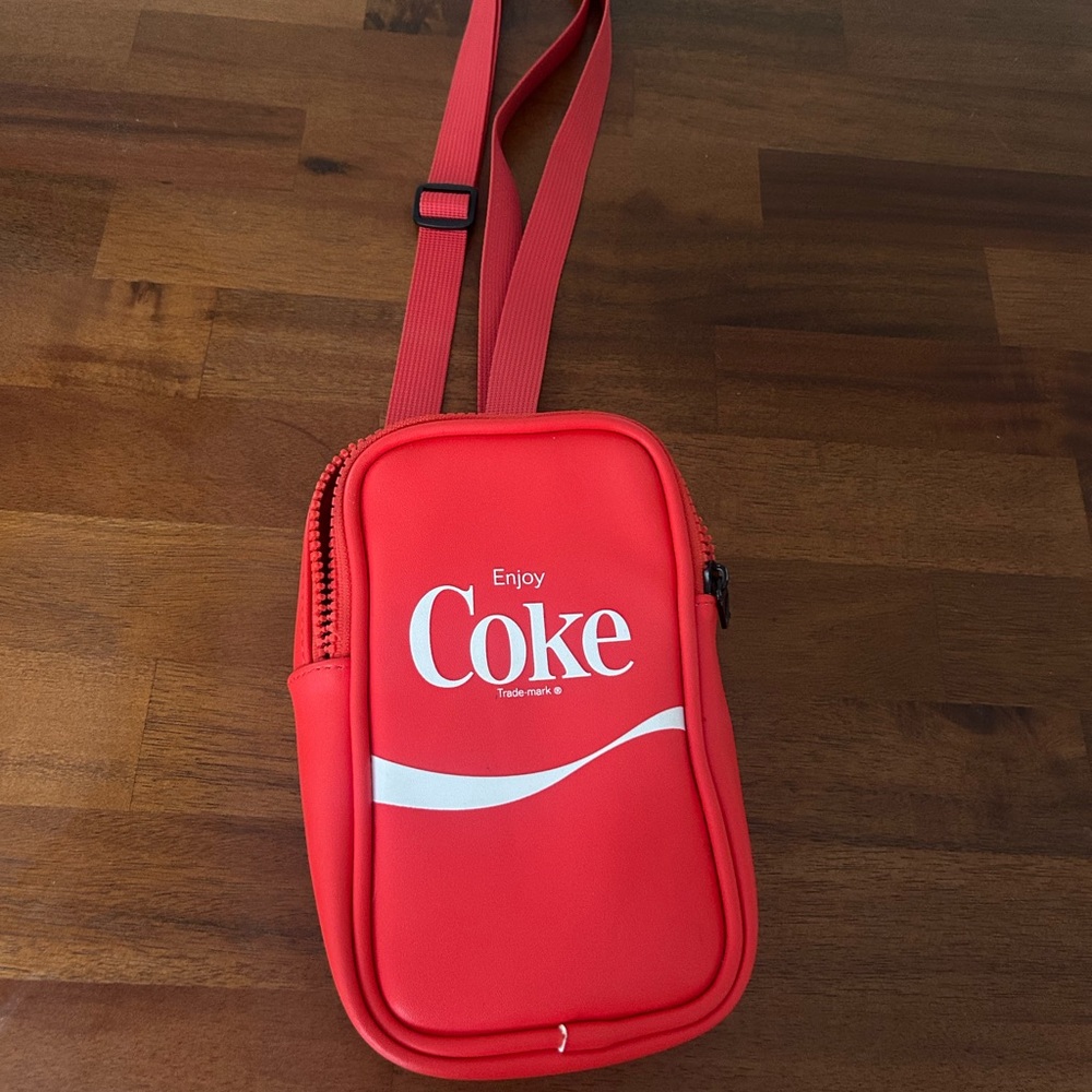 Coke Red Crossbody Bag